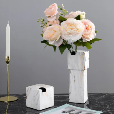 Современные простые керамические вазы для цветов для домашнего декора